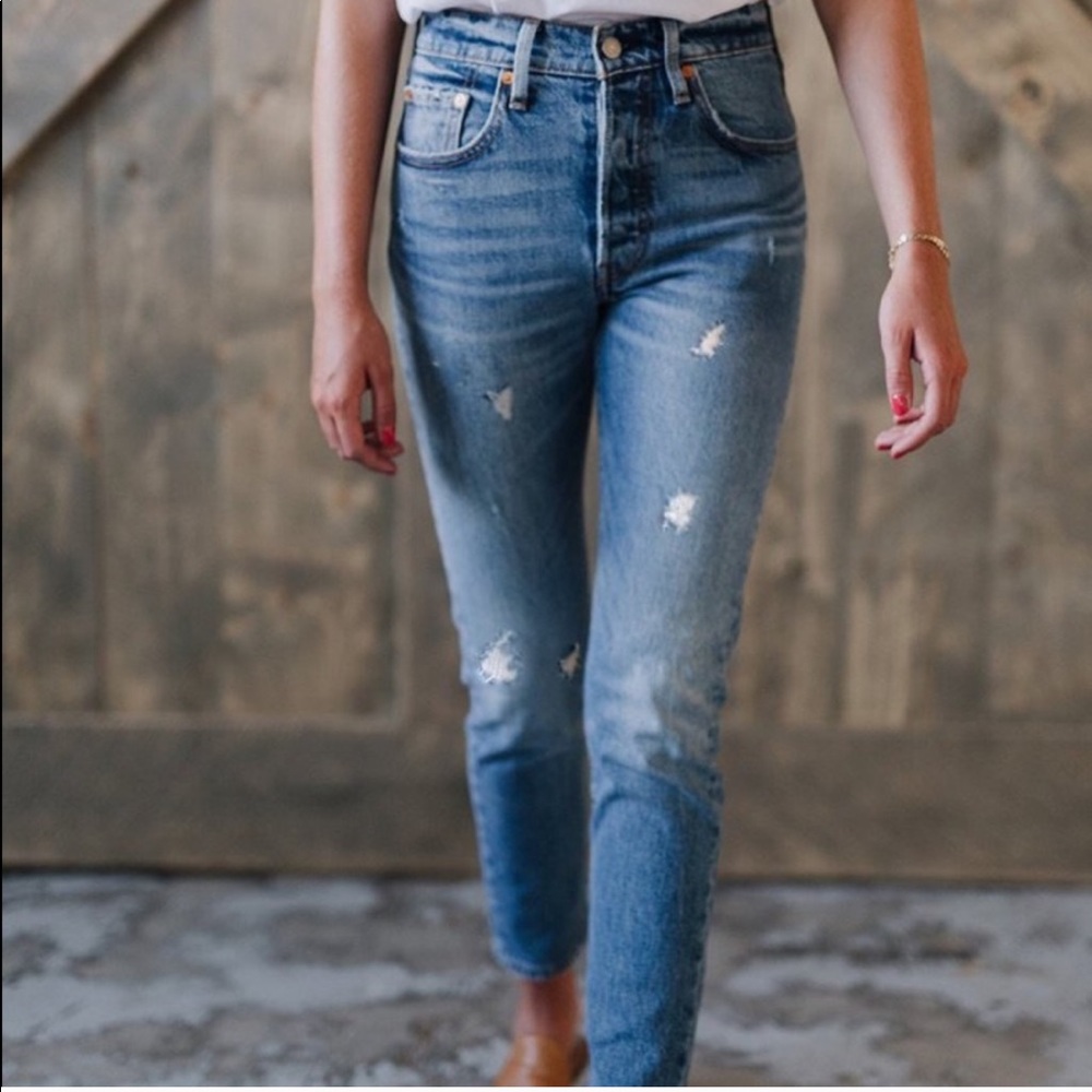 Levi’s 501 High Waist Skinny Jeans
